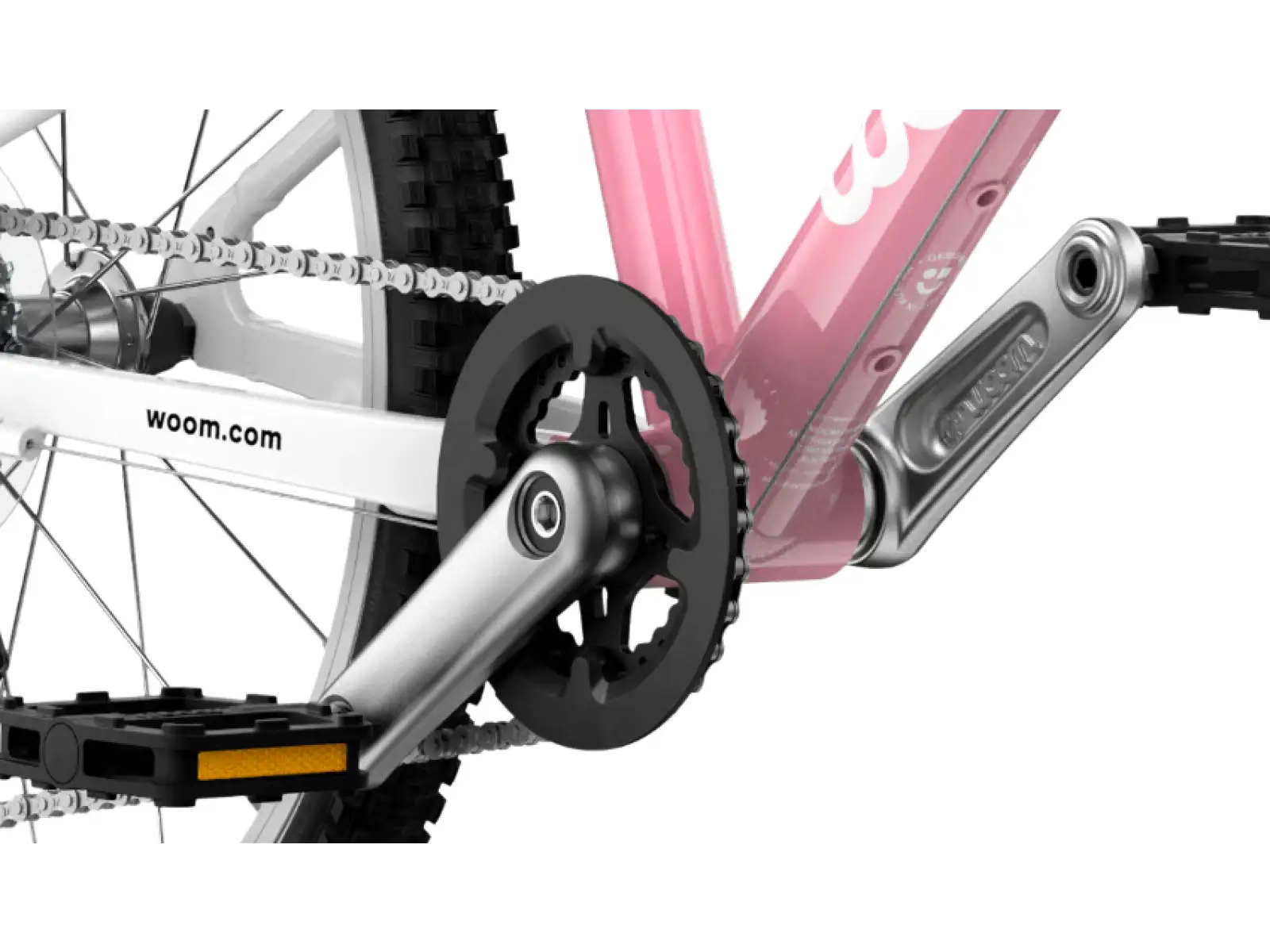 Woom Go 4 rower dziecięcy 20" Powder Pink