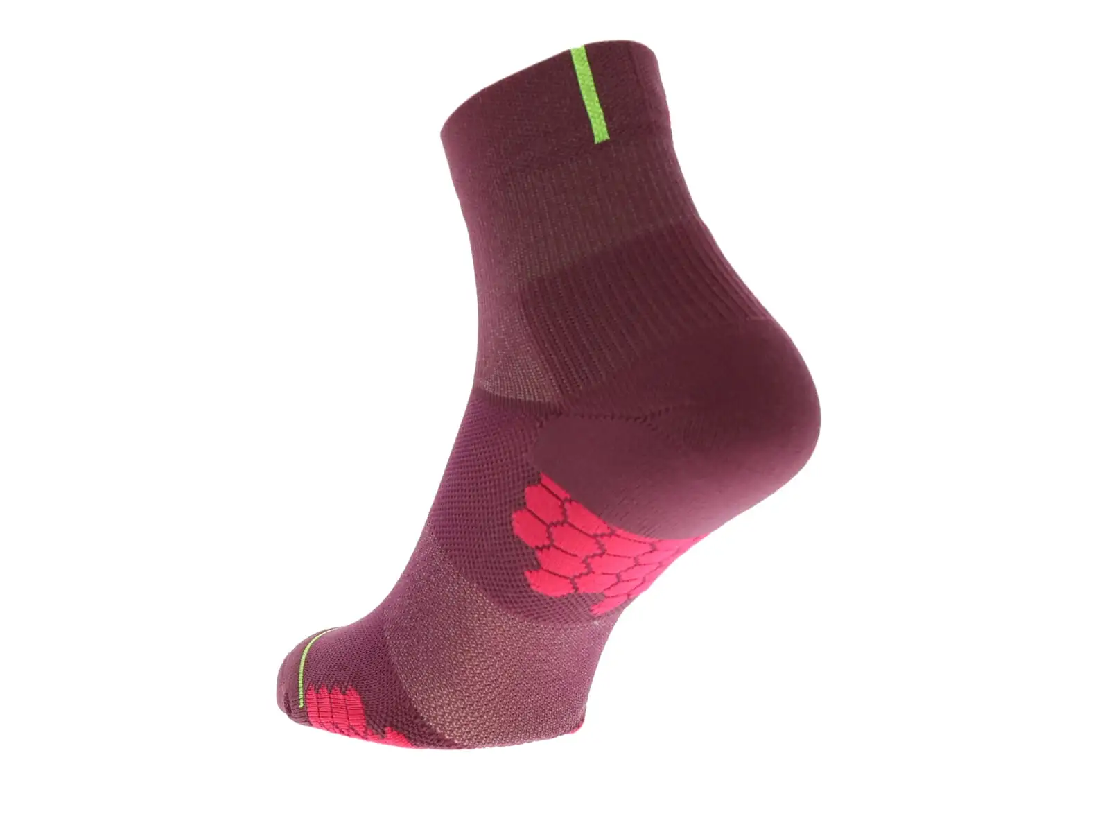 Inov-8 Trailfly średniej wysokości skarpety teal/purple