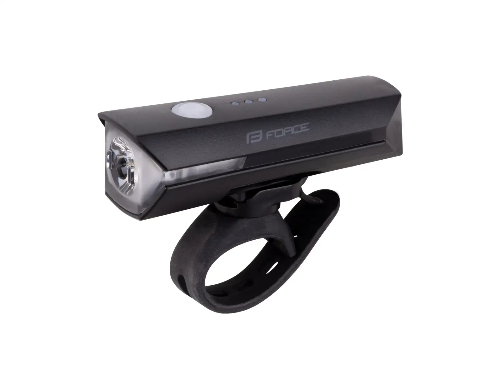 Force FLUX 550 lm przednie światło USB-C czarna