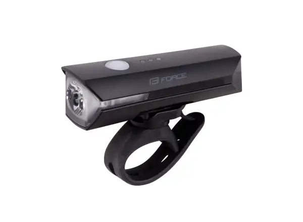 Force FLUX 550 lm przednie światło USB-C czarna