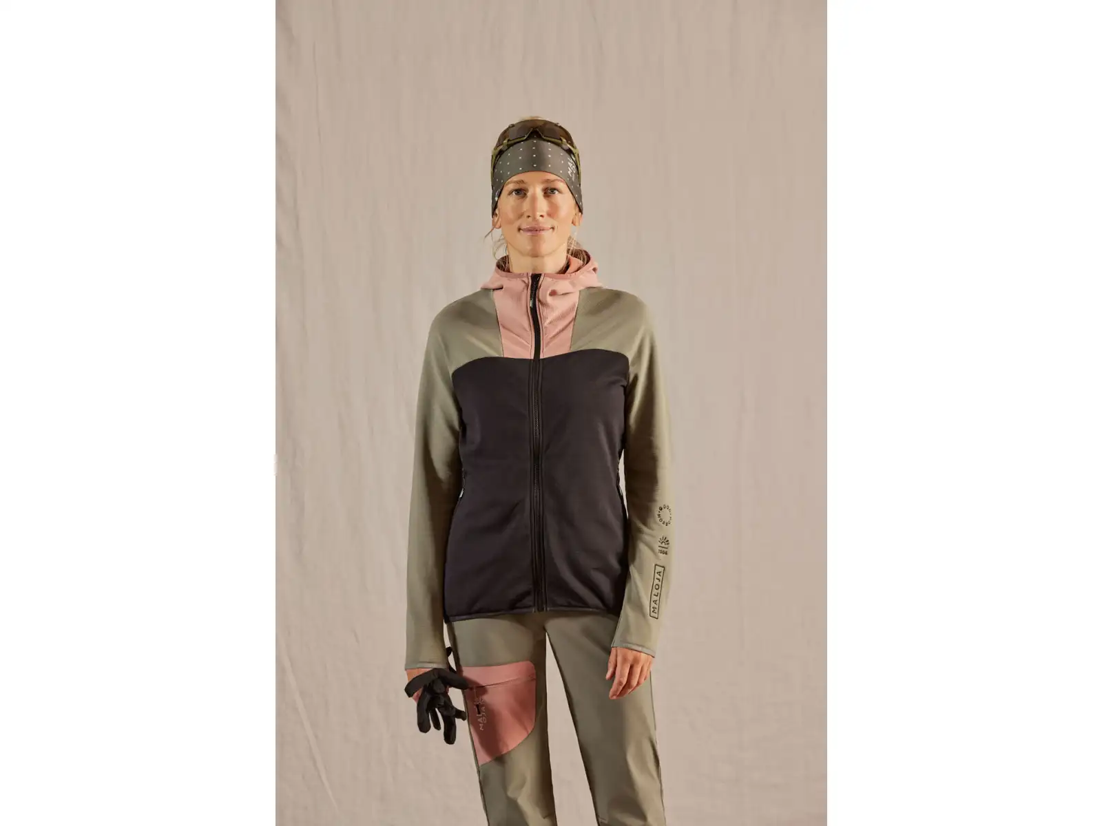 Maloja SunflowerM. damska sportowa bluza Frosty Green Multi
