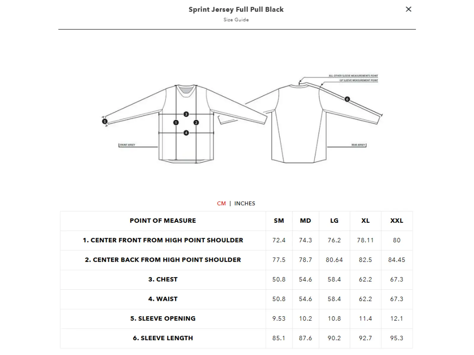 Troy Lee Designs Sprint Full Pull męska koszulka z długim rękawem Black