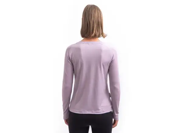 Sensor Merino Blend Elements damska koszulka długi rękaw Mystic Violet