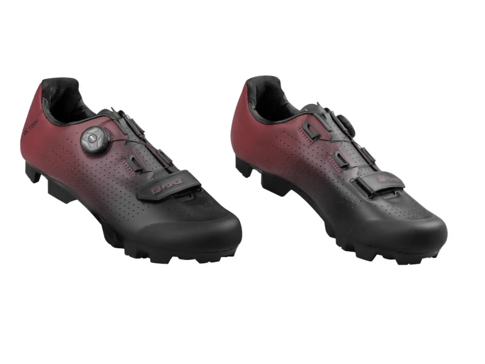 Force Victory MTB męskie buty czarna/bordo