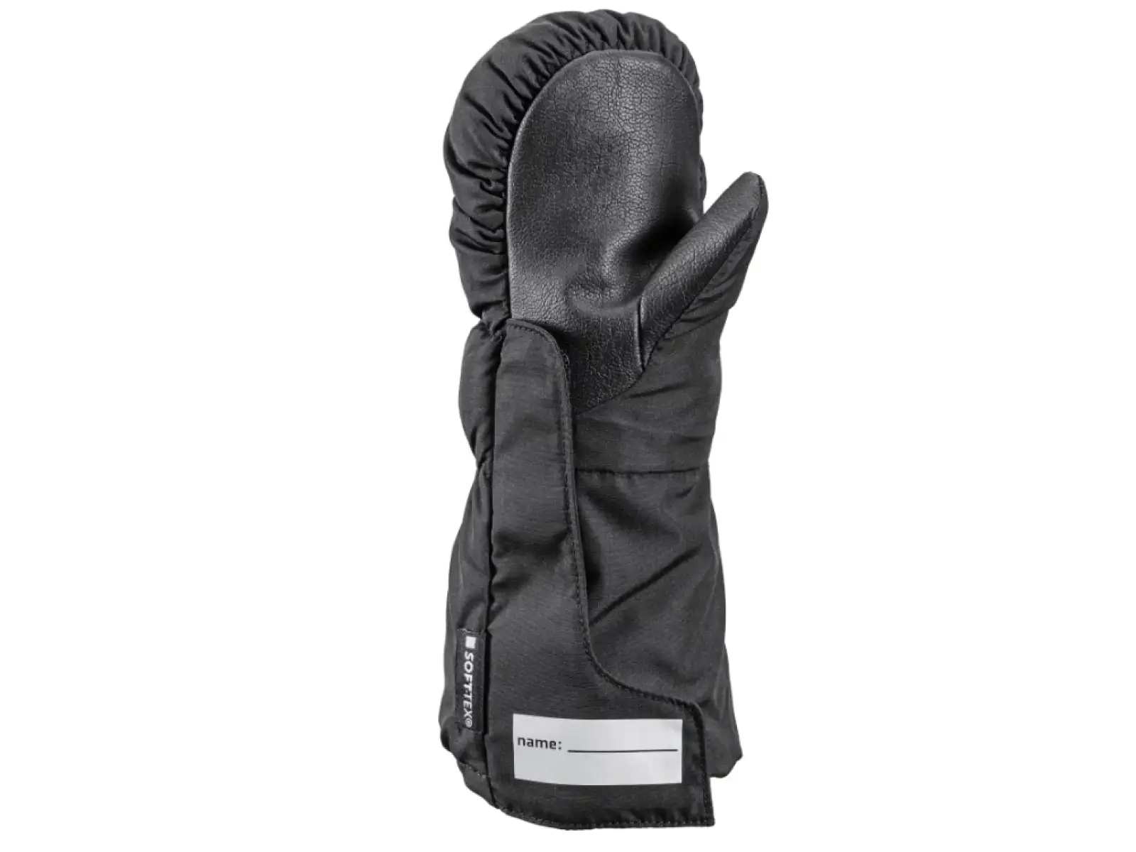 Leki Little Glace Zero Mitt Long dziecięce rękawice jednopalczaste Black