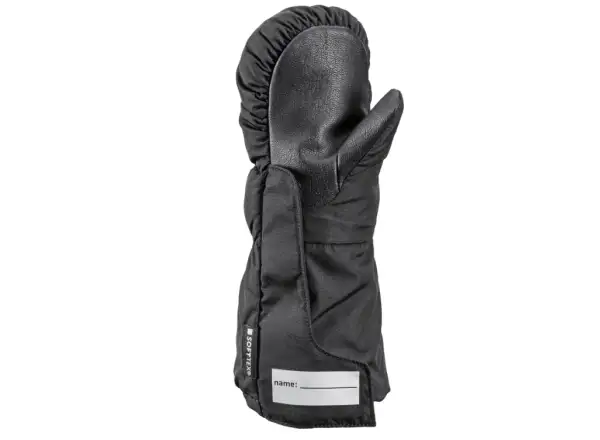 Leki Little Glace Zero Mitt Long dziecięce rękawice jednopalczaste Black