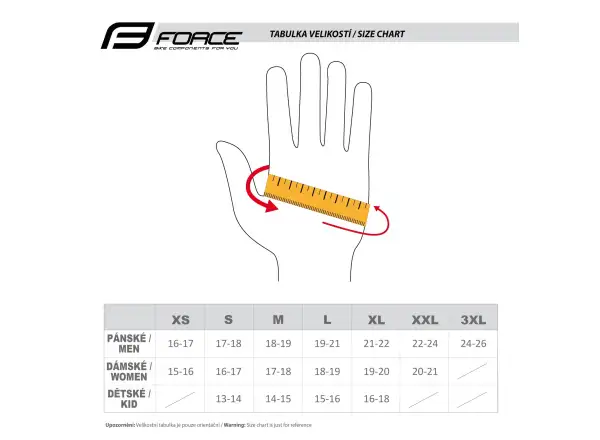 Force Kid X72 zimowe rękawice czarna