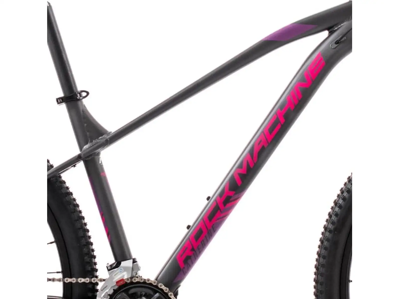 Rock Machine Catherine 10-29 mat anthracite grey/pink/violet rower górski