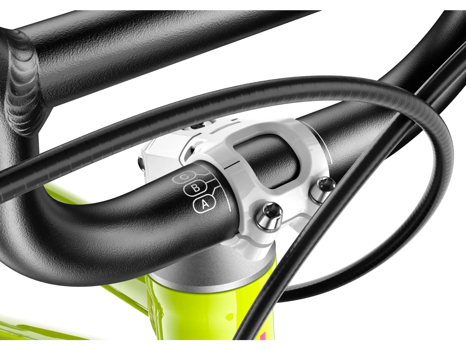 Woom GO 4 rower dziecięcy neon lime