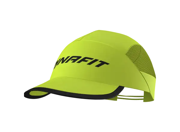 Dynafit Ultra Cooling czapka z daszkiem do biegania Ultra Yellow