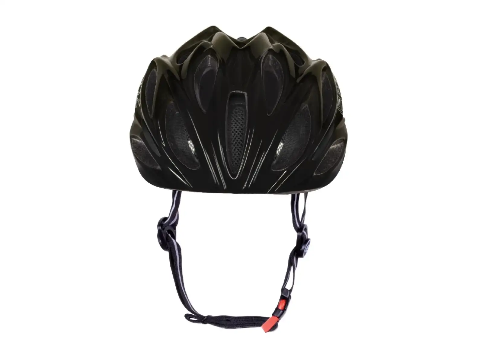 Force Bull Hue kask rowerowy czarny/army zielony