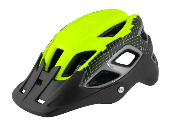 Force Aves MTB kask fluo/czarny matowy