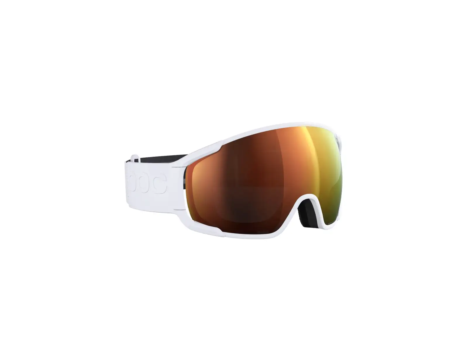 POC Zonula gogle narciarskie Hydrogen White/Partly Sunny Orange