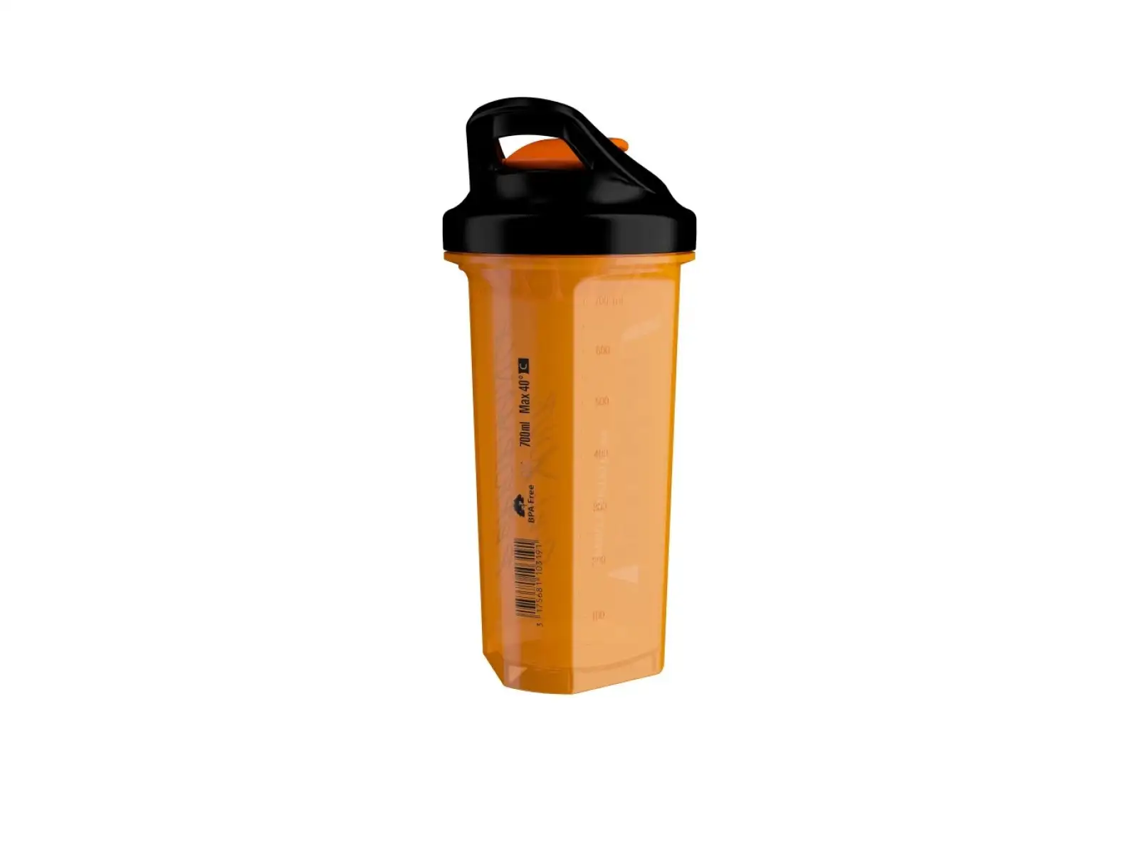 Isostar Shaker butelka 700 ml pomarańczowa