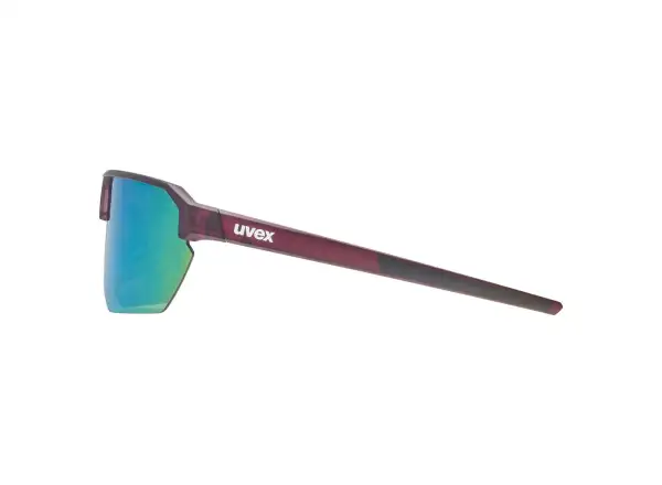 Uvex Vectiv Set okulary słoneczne Cranberry Trans. Matt/Mirror Rose