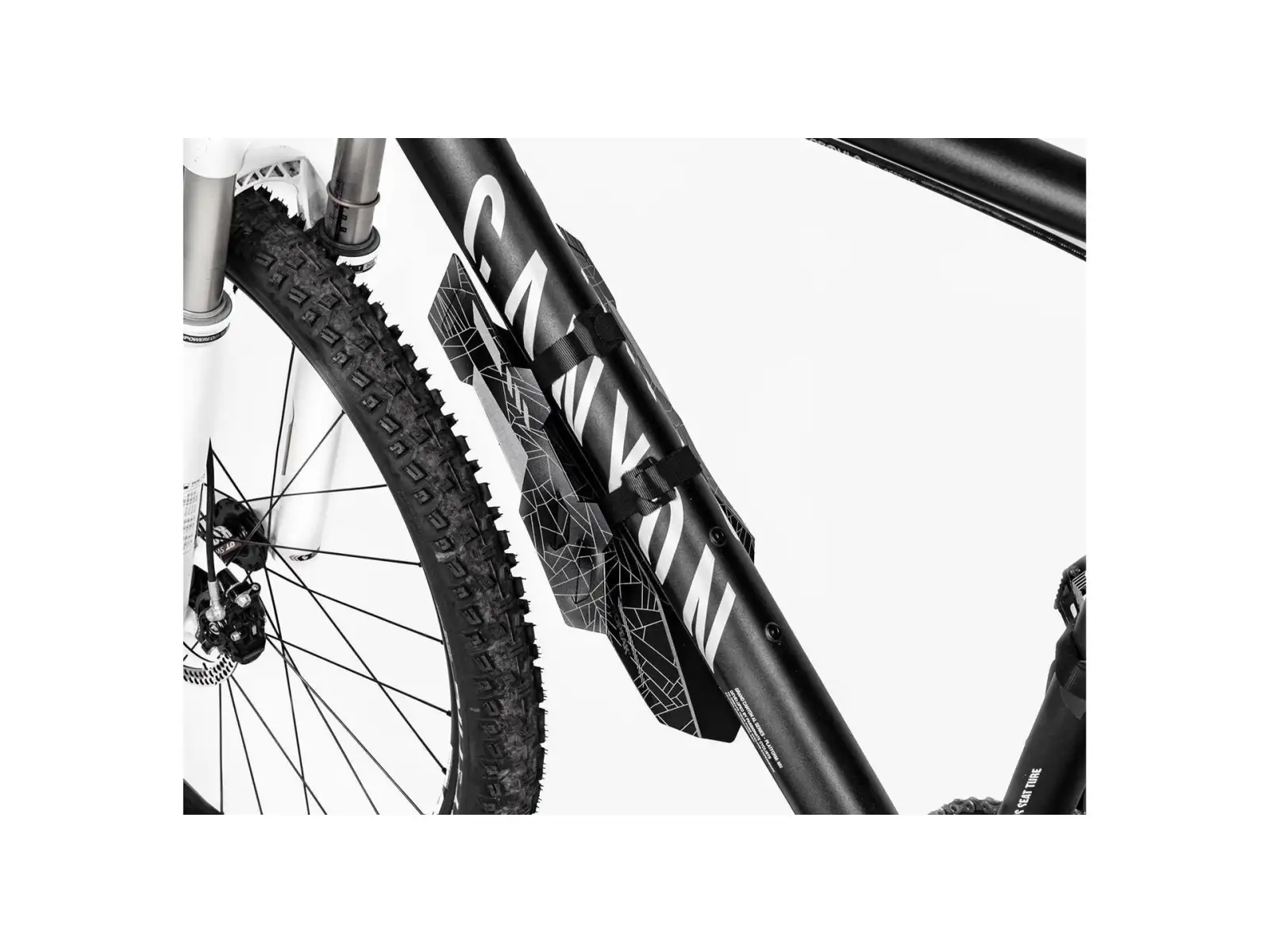Topeak D-Flash DT przedni błotnik czarna/odblask