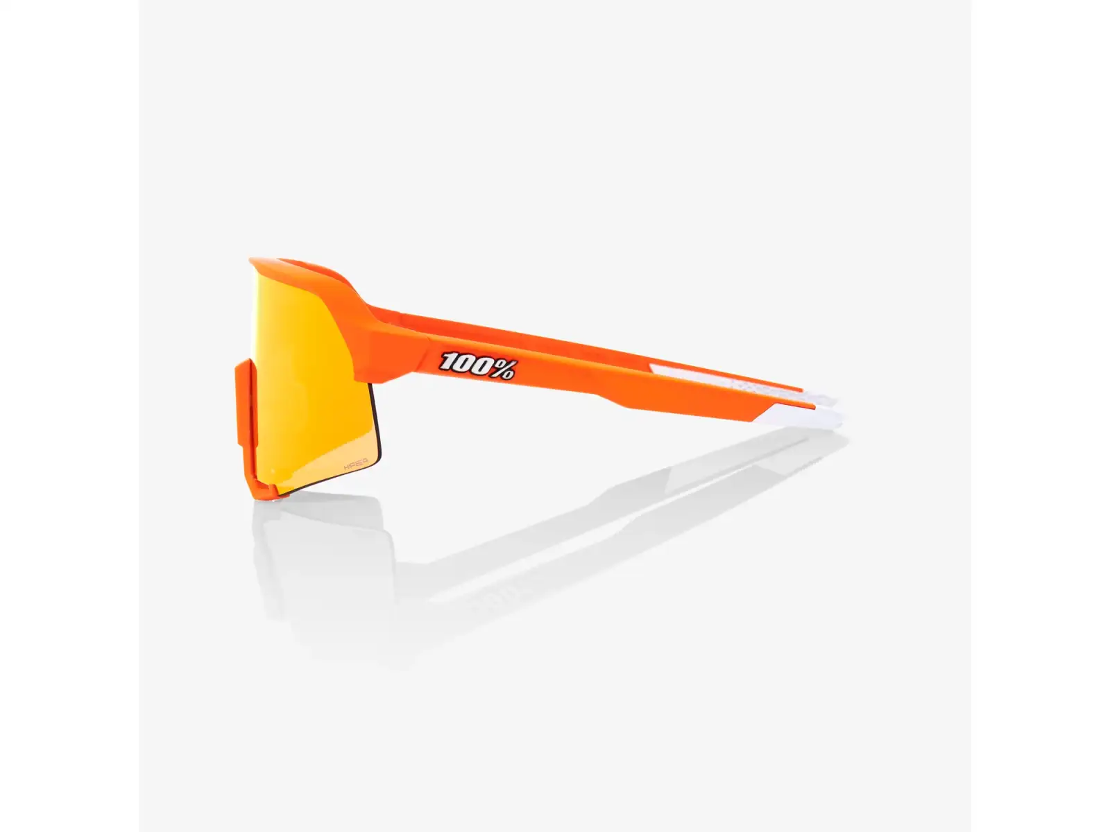 100% S3 okulary Soft Tact HiPER Neon Orange/Red Multilayer