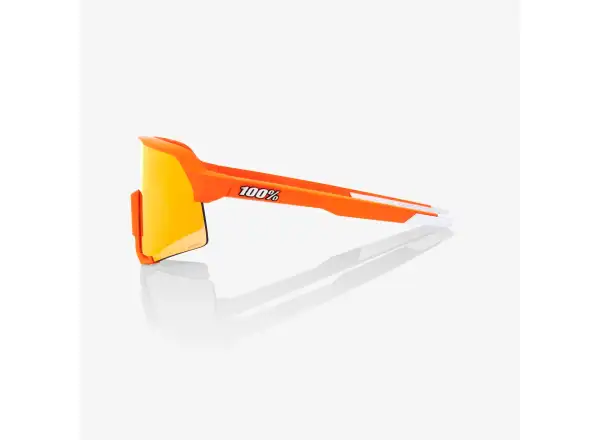 100% S3 okulary Soft Tact HiPER Neon Orange/Red Multilayer