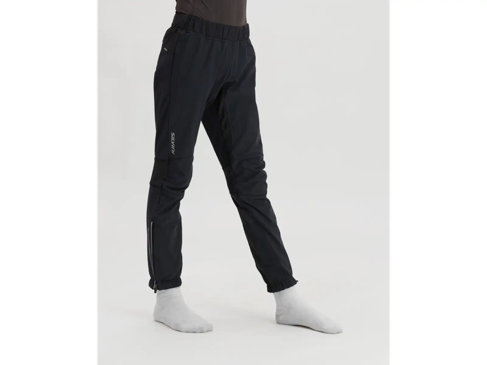Silvini Melito CP1329 dziecięce spodnie biegowe Black