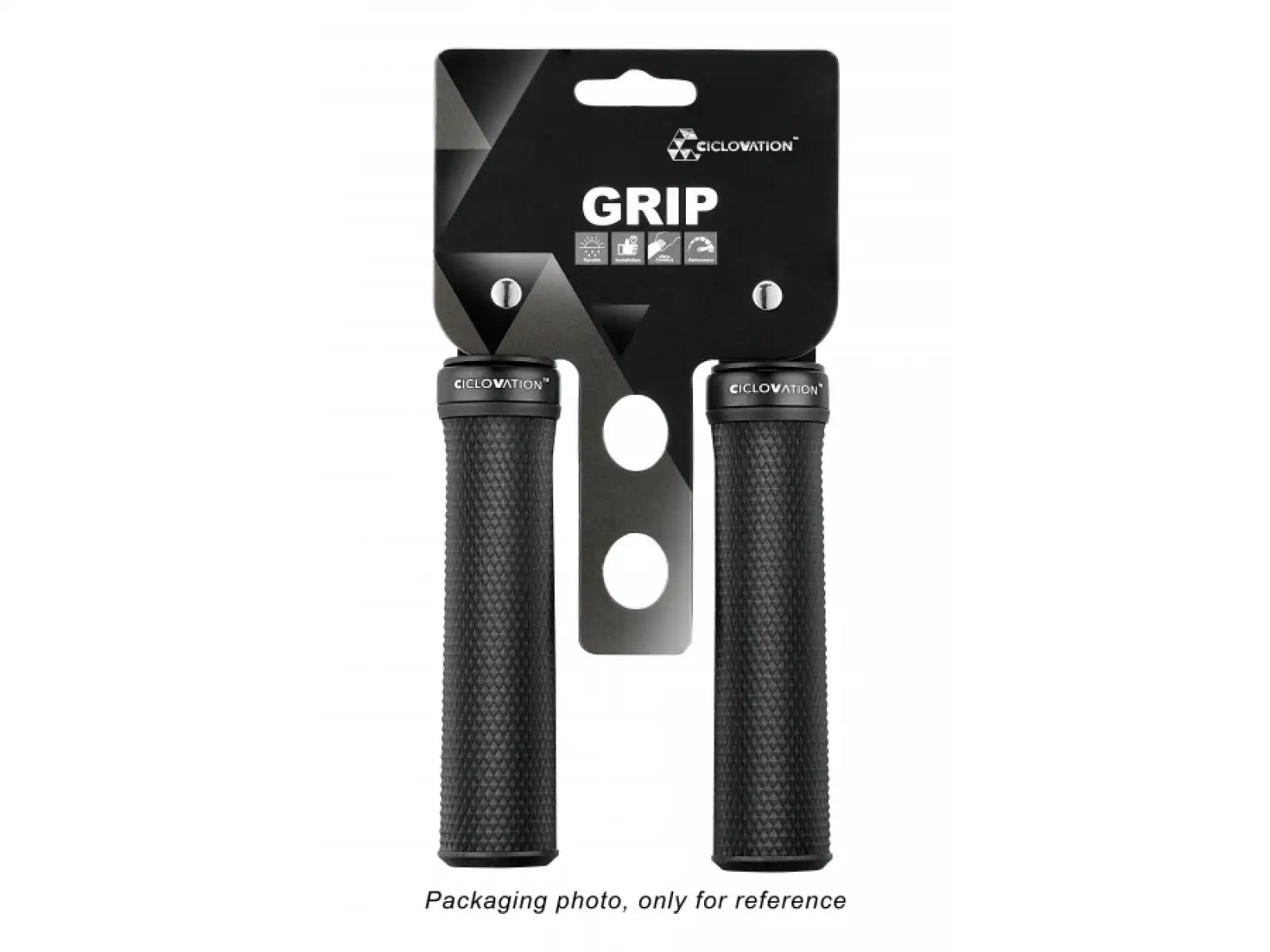 Chwyty MTB Ciclovation Trail Honeycomb Matte Black