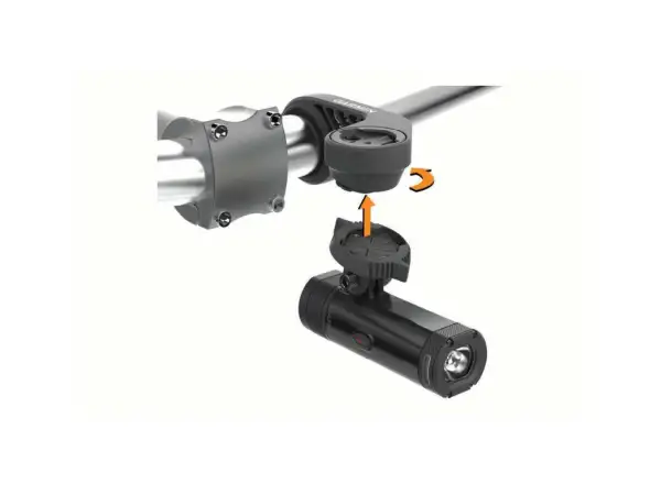 Garmin Varia UT800 adaptacyjna przednia lampa czarna