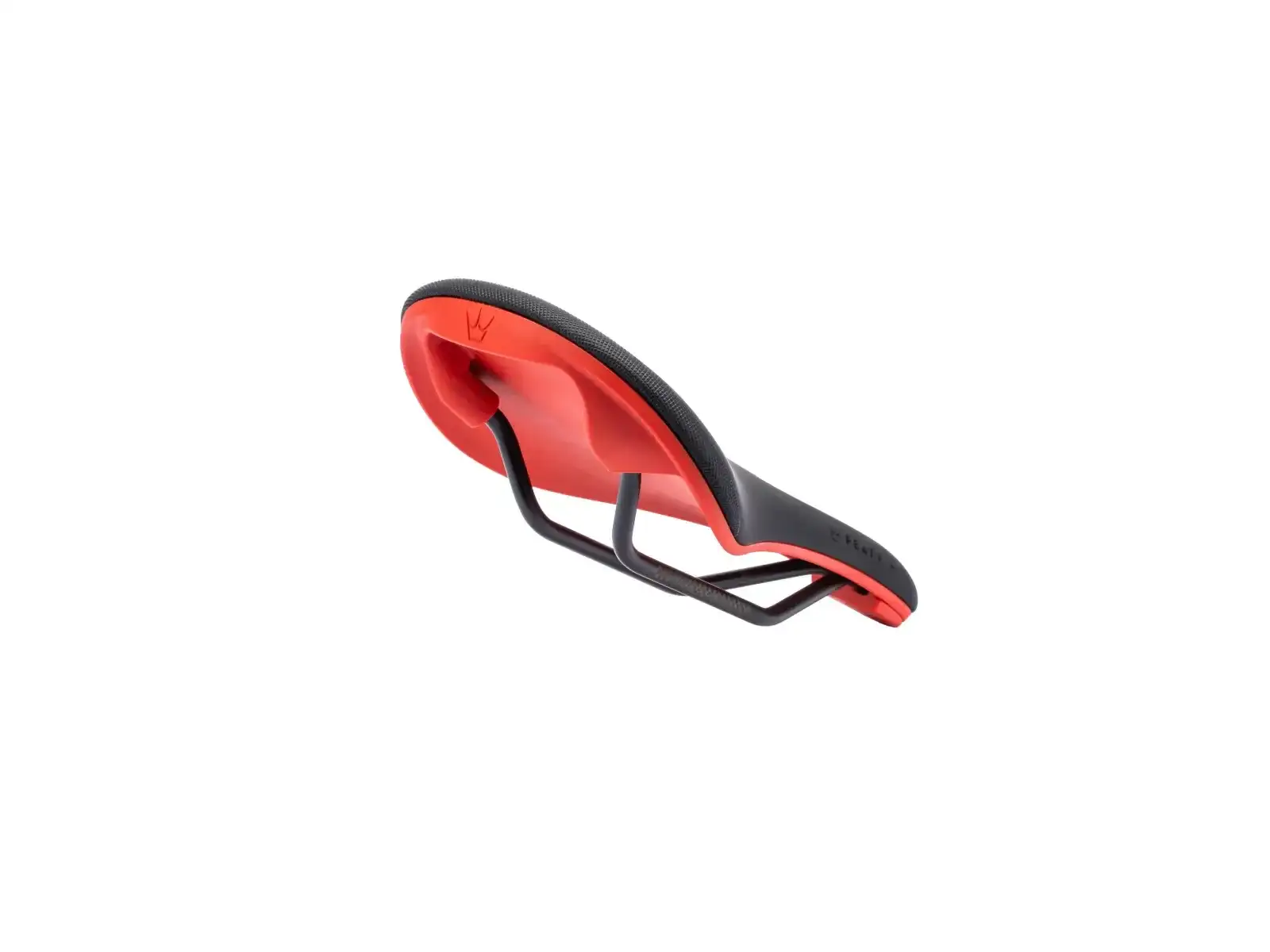 Peatys Monarch siodło CR-MO Rail / Nylon Base Red