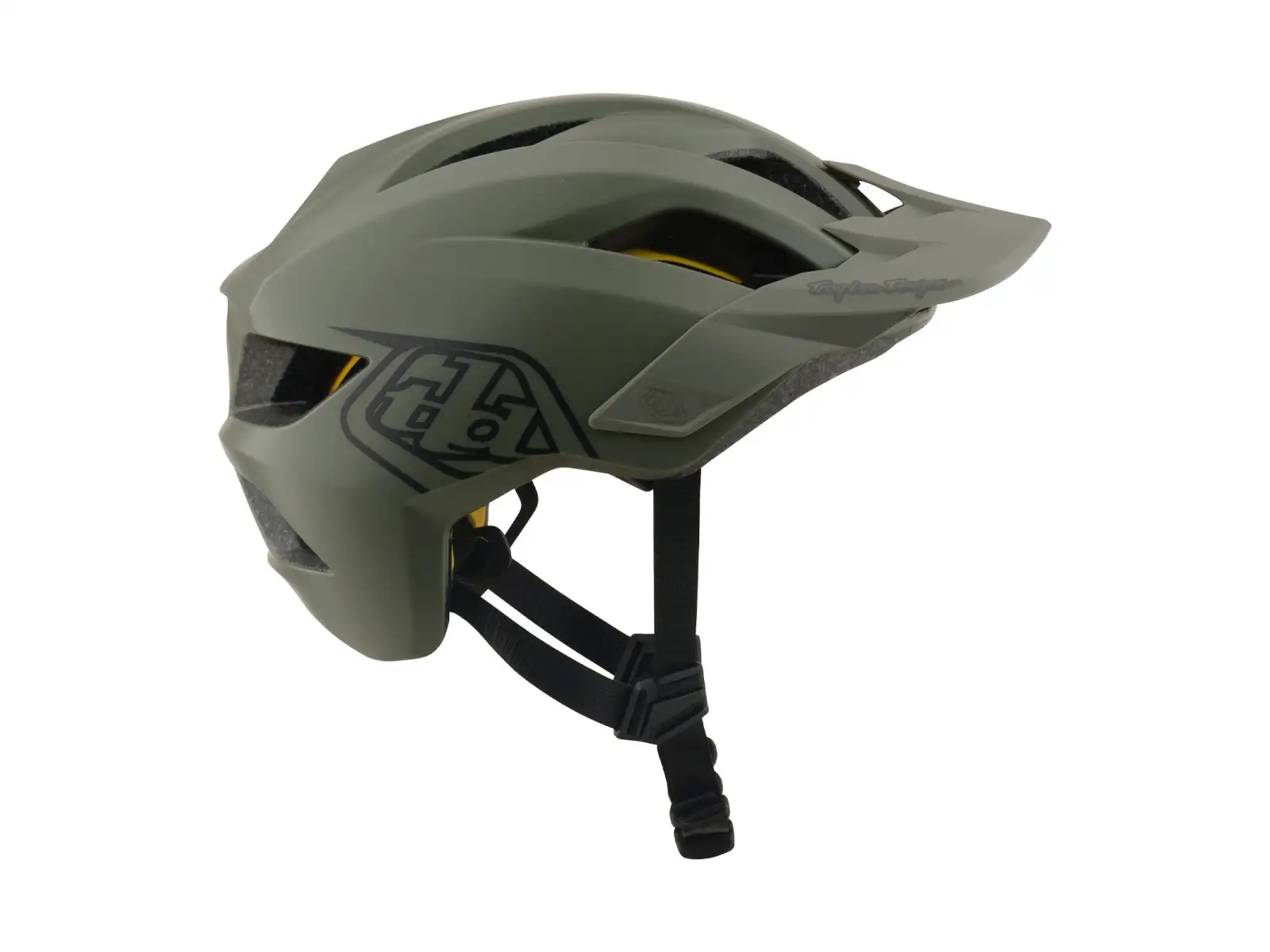 Troy Lee Designs Youth Flowline MIPS kask dziecięcy Point Army/Phantom