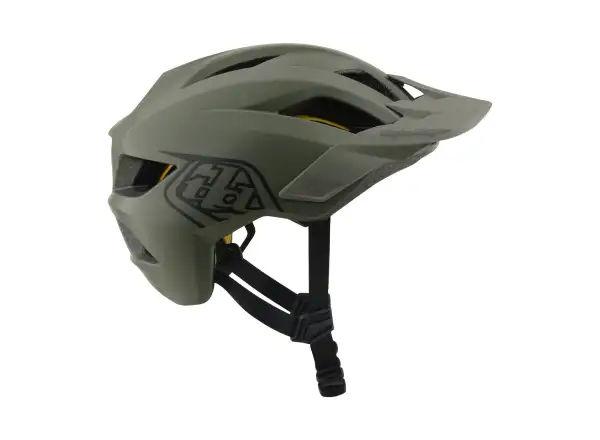 Troy Lee Designs Youth Flowline MIPS kask dziecięcy Point Army/Phantom