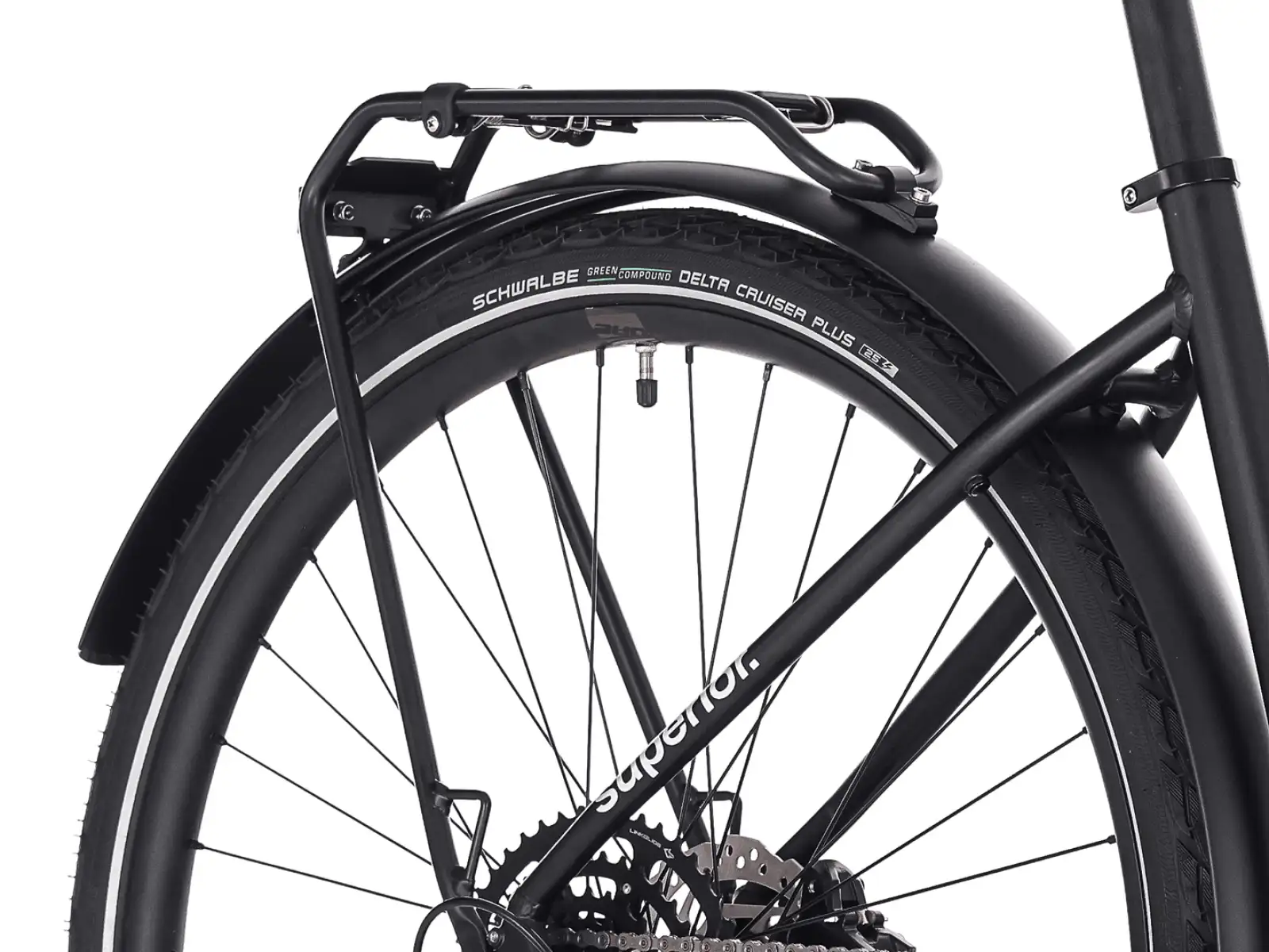 Superior Blox 6.4 T MS rower miejski Matte Black