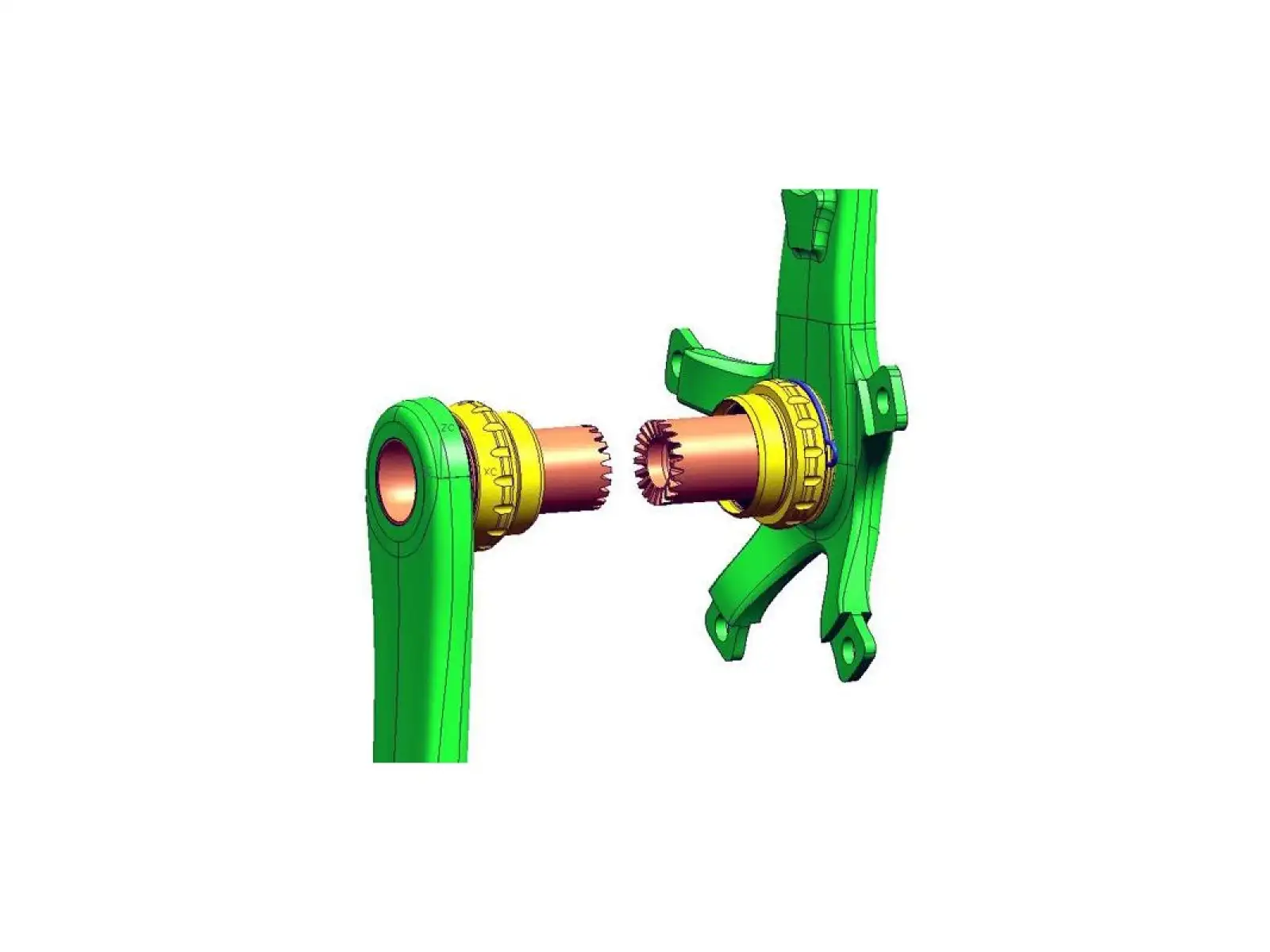 Campagnolo łożysko do korb Ultra Torque USB CERAMIC RECORD 2 szt.