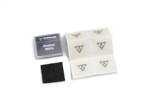 Topeak łatki samoprzylepne Flypaper 6 szt+papier ścierny