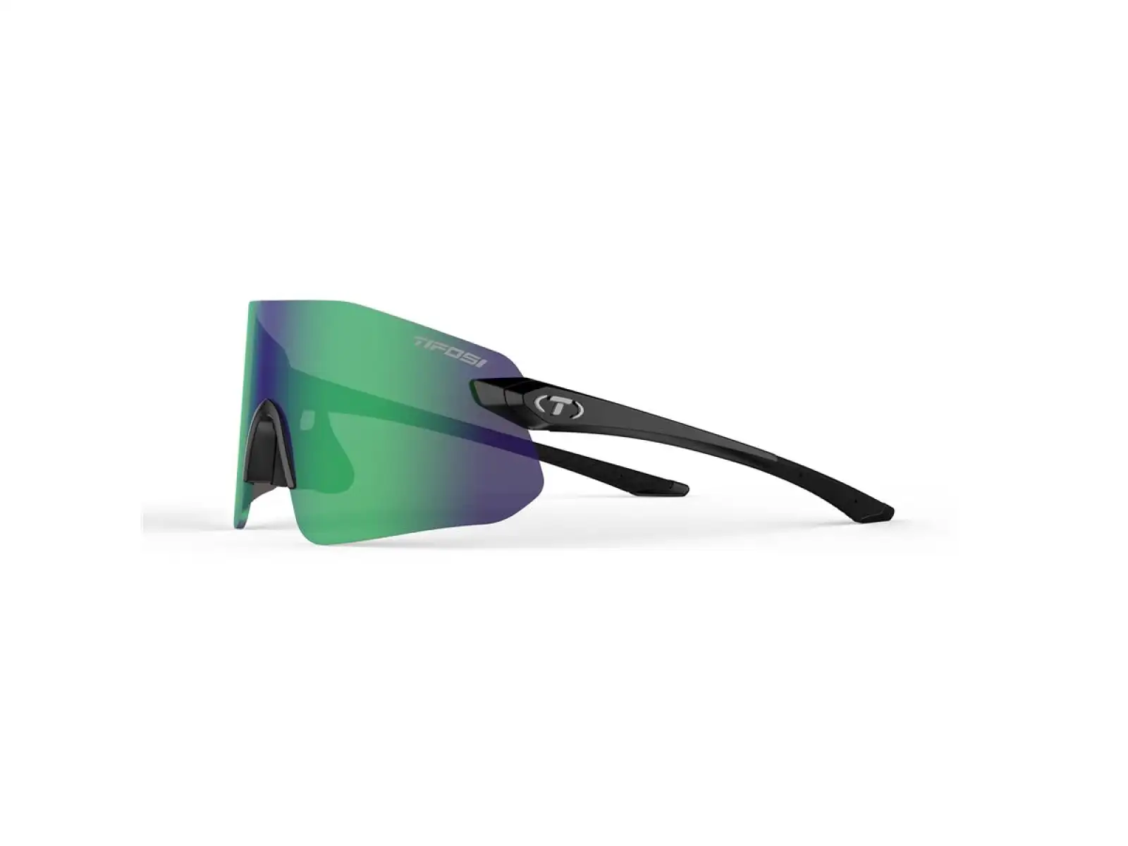 Tifosi Vogel SL sportowe okulary Gloss Black/Smoke Green Mirror