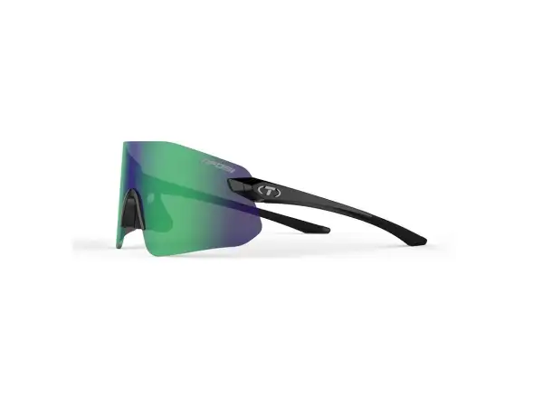 Tifosi Vogel SL sportowe okulary Gloss Black/Smoke Green Mirror