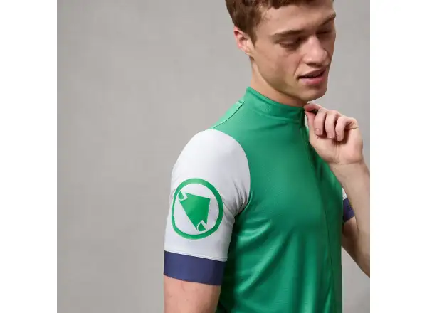 Endura FS260 męska koszulka z krótkim rękawem Emerald
