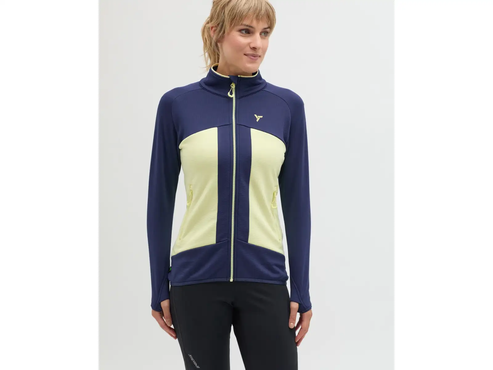 Silvini Valdaora damska bluza Navy/Yellow