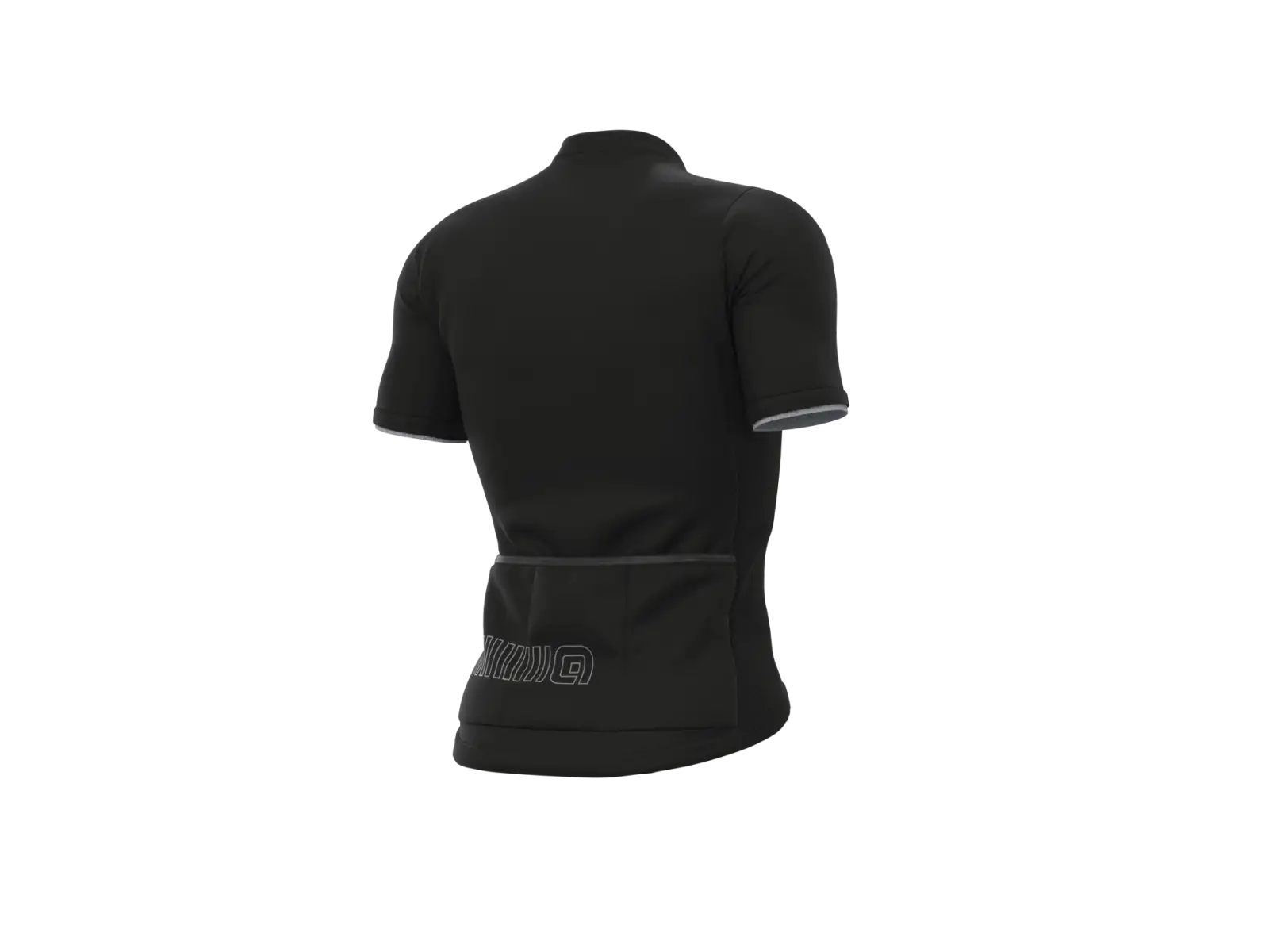 Alé Solid Colour Block męska koszulka z krótkim rękawem Black
