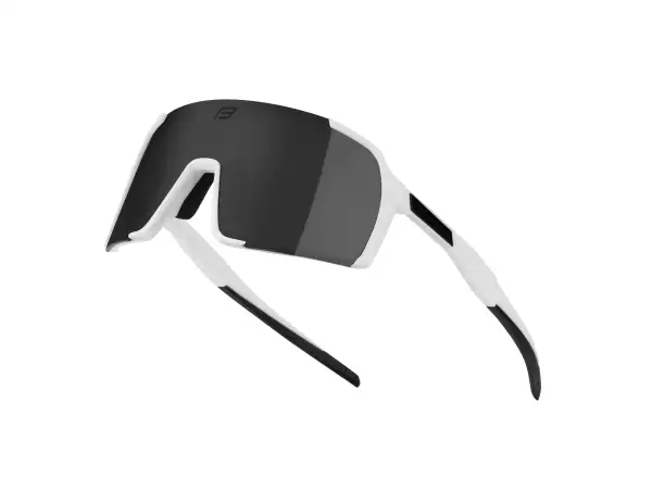 Force Glare okulary białe/czarne lustrzane szkło