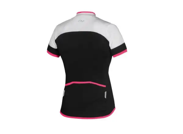 Etape Clara damski dres krótki rękaw czarna/różowa