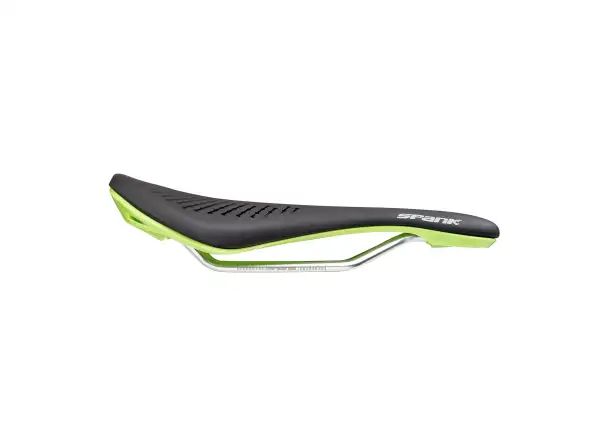 Spank Oozy 220 MTB siodło czarna/zielona