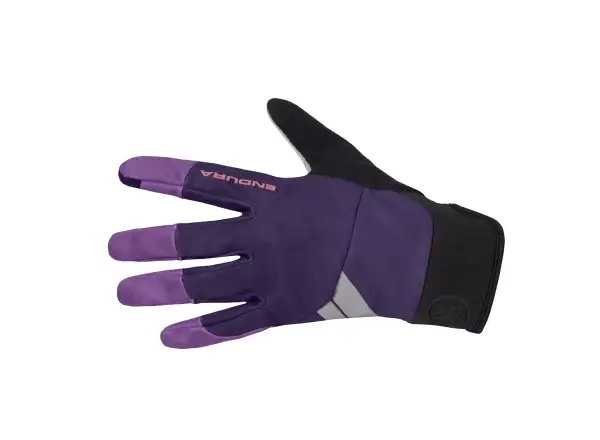 Endura Windchill damskie długie rękawice Bramble