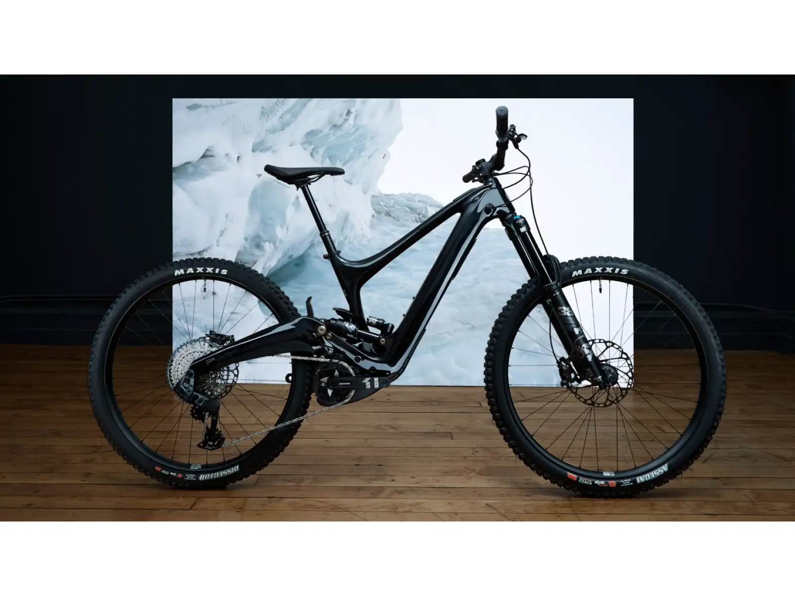 Ibis Oso GX T-Type w pełni zawieszony rower elektryczny Smokey Black