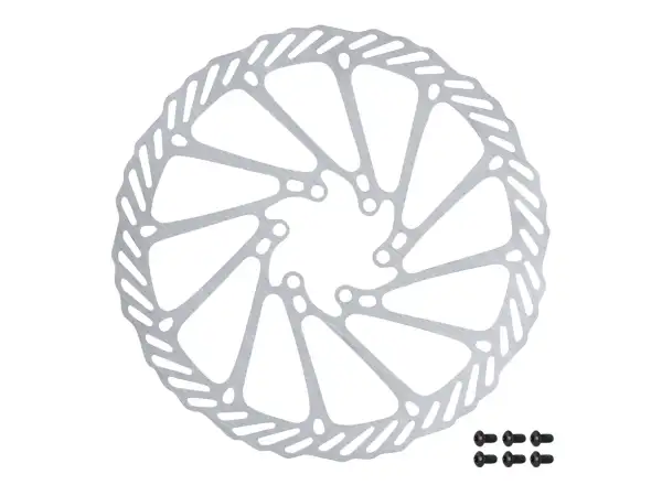 Force-7 tarcza hamulcowa 180 mm srebrna