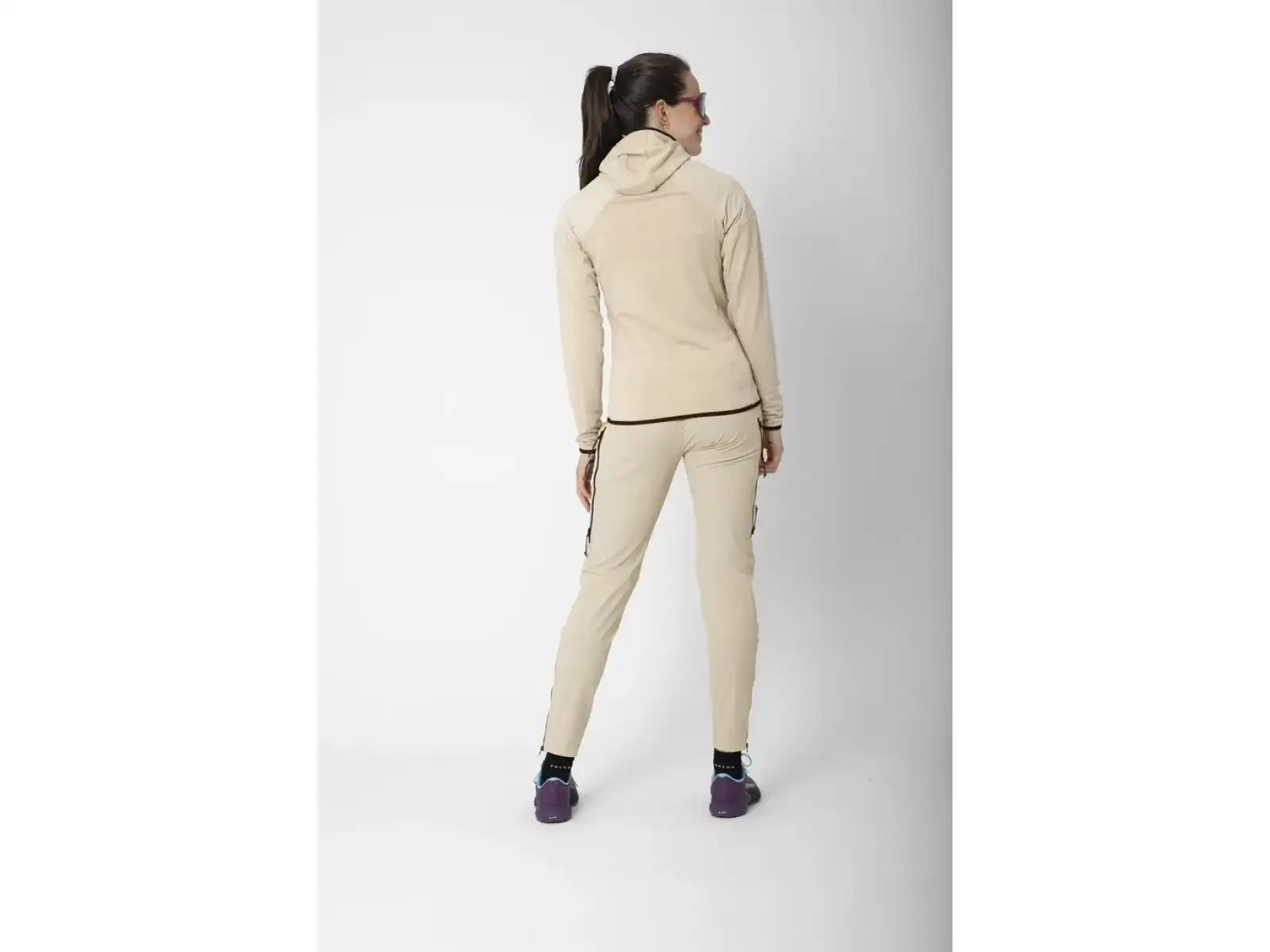 2117 of Sweden Trubo damska polarowa kurtka Beige