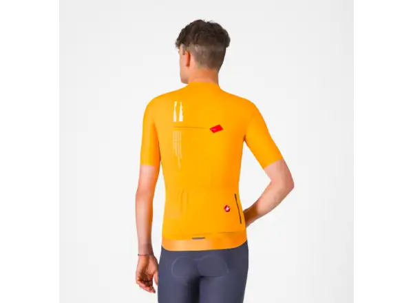 Castelli Espresso R-A/D męska koszulka z krótkim rękawem Vivid Orange