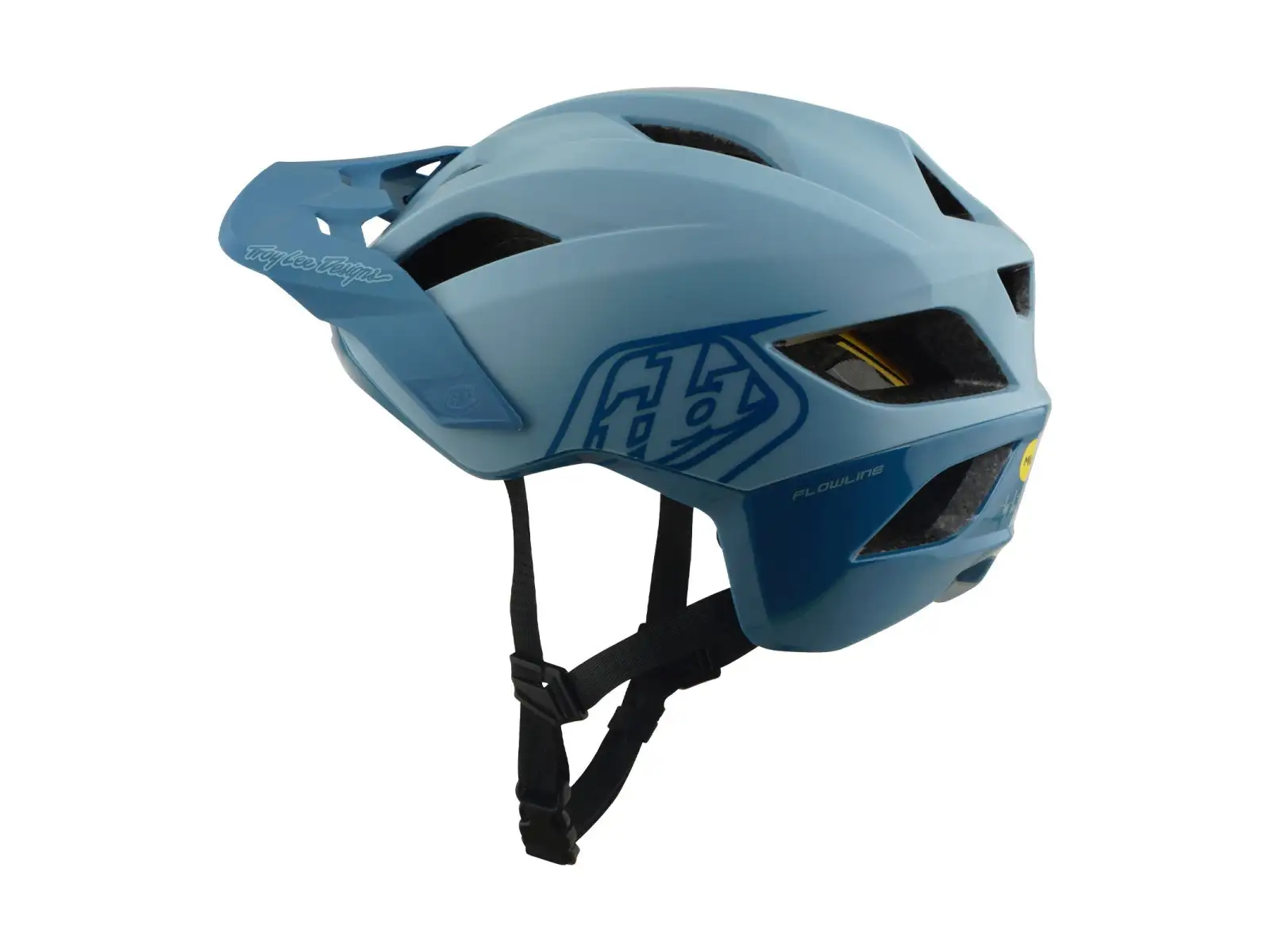Troy Lee Designs Flowline MIPS kask Point Dawn Blue/Sapphire