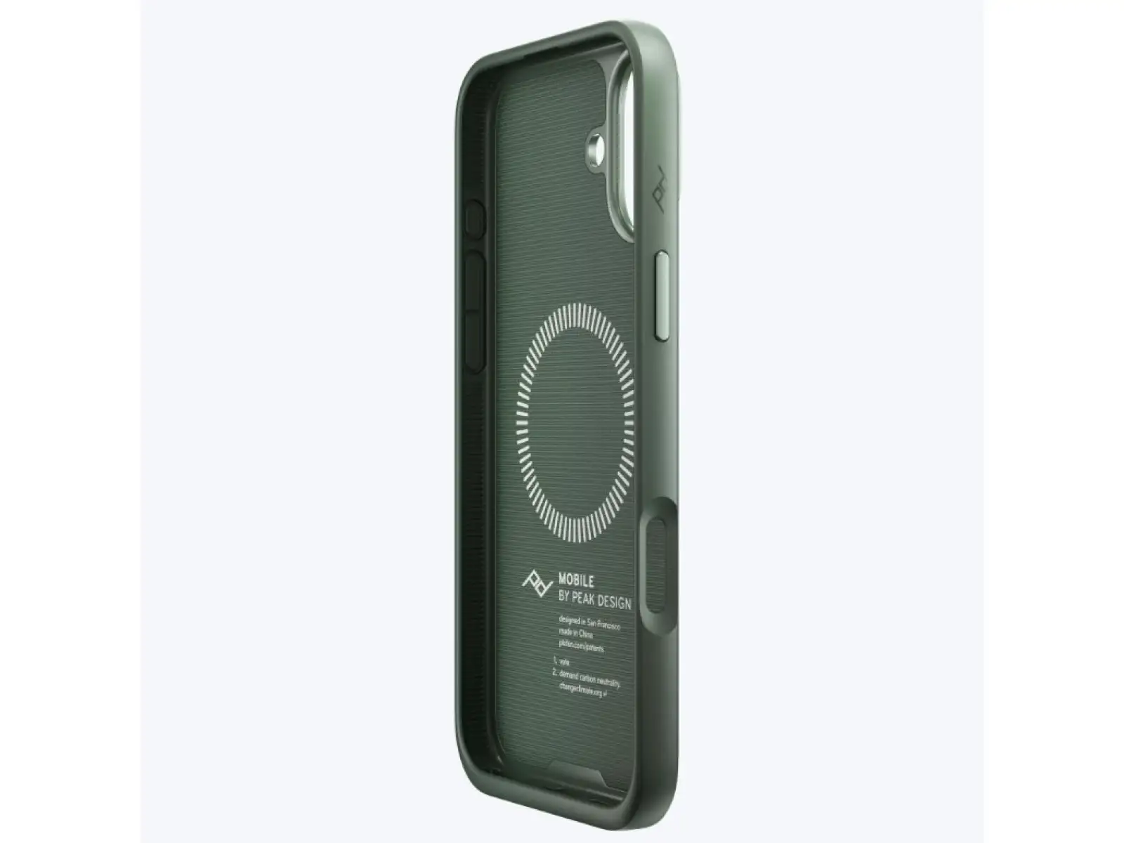 Peak Design Mobile Everyday Fabric Case iPhone 16 Plus futerał na telefon Sage