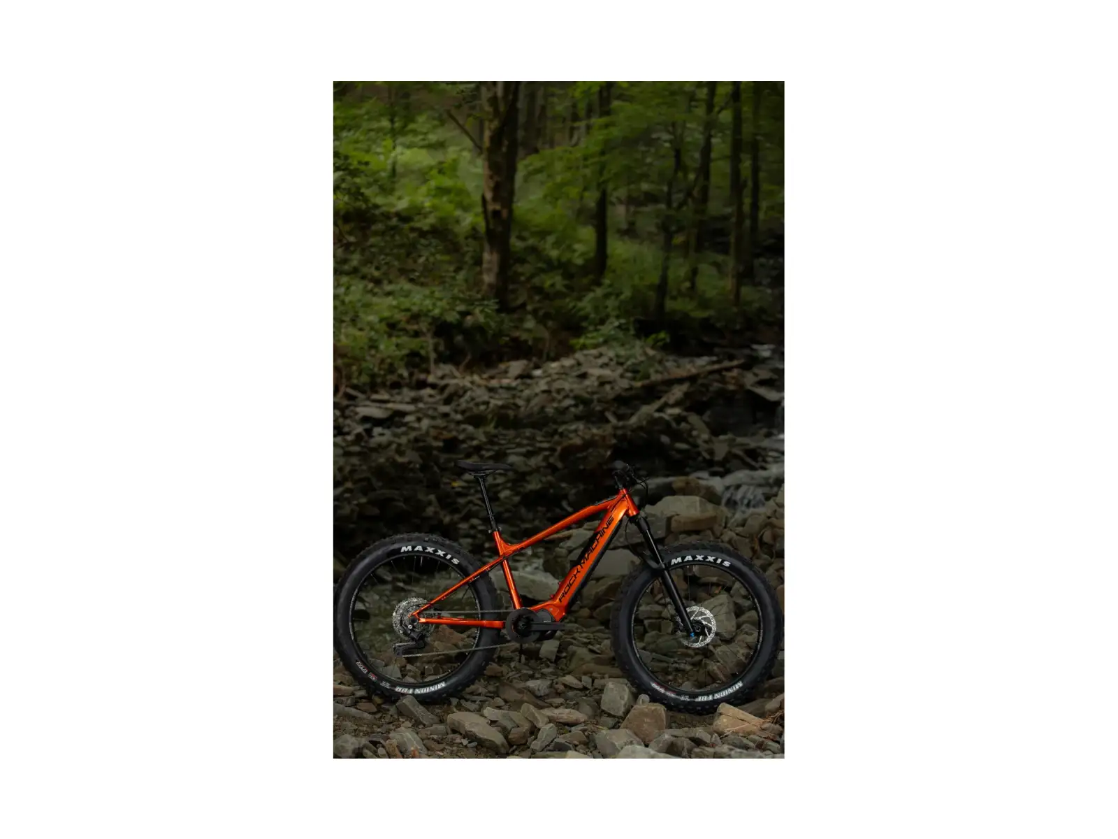 Rock Machine VYÖRY e90-26 rower elektryczny fatbike Metallic Orange/Black WZÓR