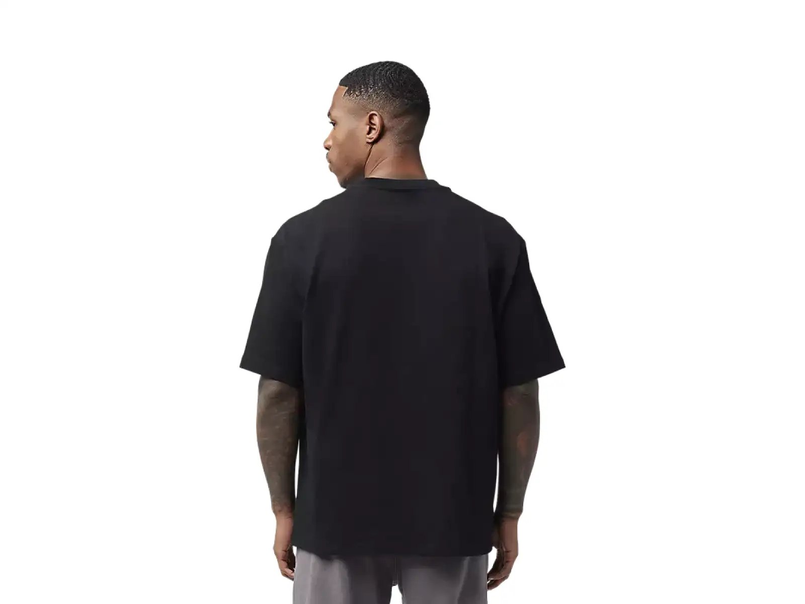 Fox Wordmark męska koszulka z krótkim rękawem Black