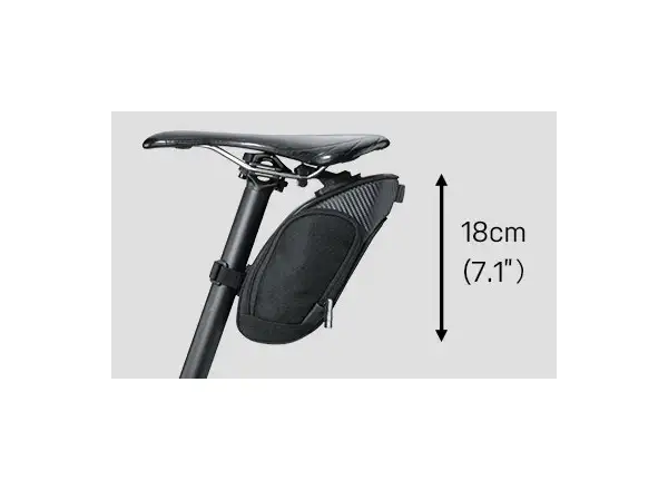 Topeak Mondo Pack torba pod siodło 1,2 l czarna