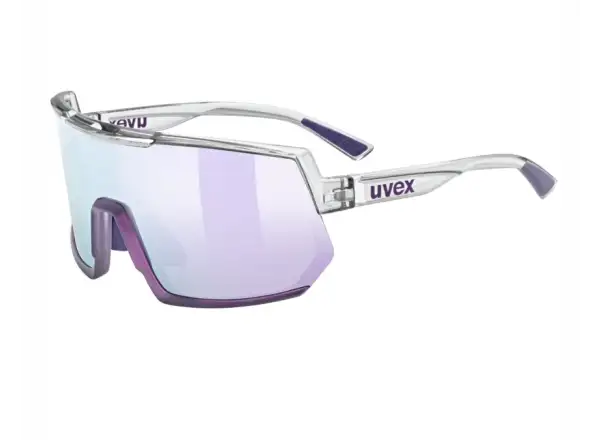 Uvex Sportstyle 235 okulary Clear/Met Purple/Mirror Lavender